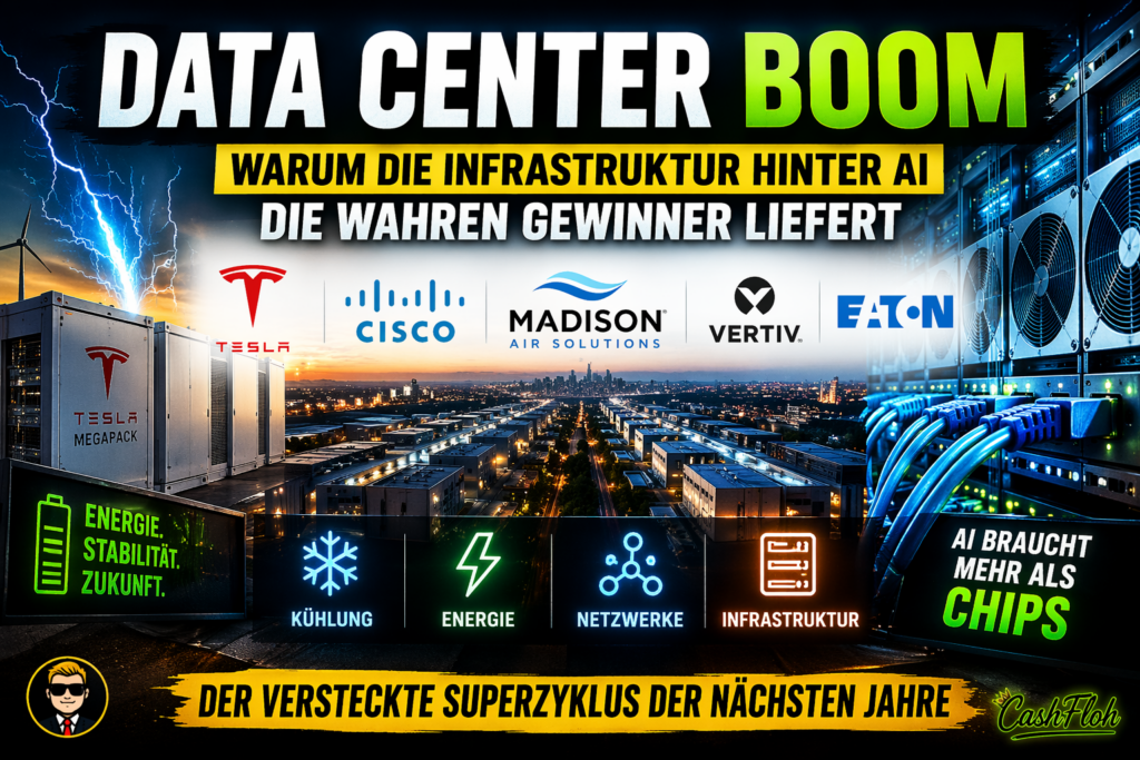 Data Center Boom: Warum die Infrastruktur hinter AI die wahren Gewinner liefert